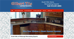 Desktop Screenshot of gilbert-tile.com